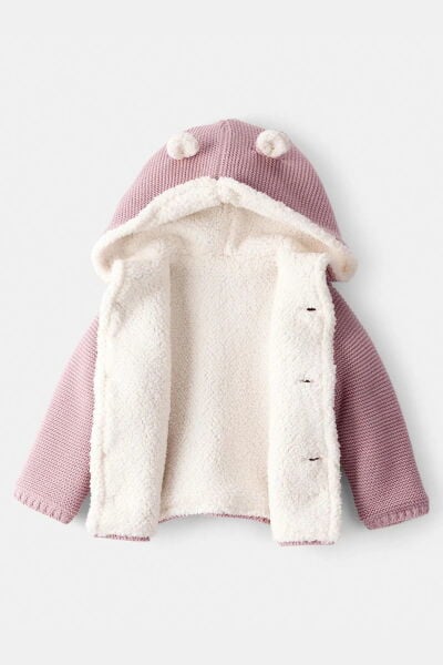 CARTER'S Kız Bebek Pembe Hırka