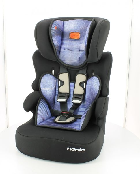 Nania Çift Yastıklı 9-36kg Oto Koltuğu - Blue Jean