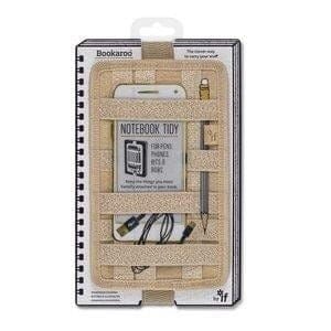 if Bookaroo Pen Pouch Notebook Tidy Defter Üstü Düzenleyici Gold Altın