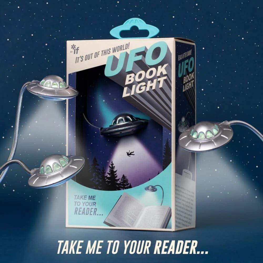 if  Işıklı & Özel Kutusunda Kitap Ayracı UFO