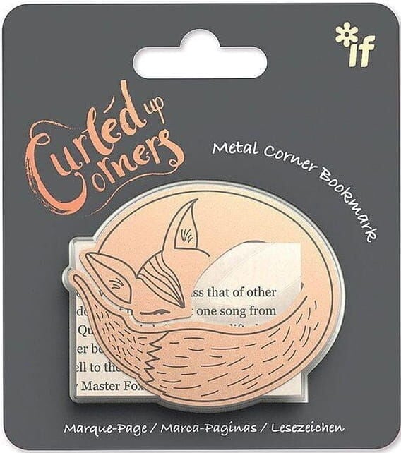 İf Metal Kitap Ayracı-İf-Uyuyan Tilki