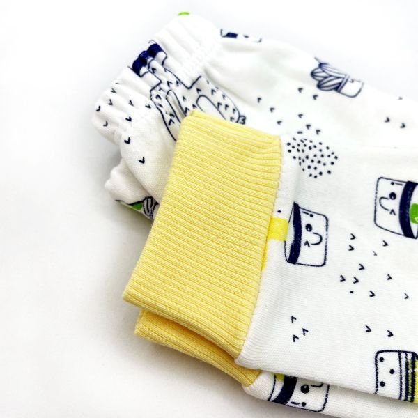 Sema Baby Sleeper Cactus Bebek Pijama Takımı 3-6 Ay - Sarı