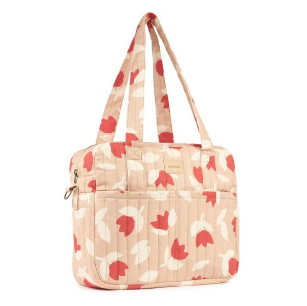 Nobodinoz Hyde Park Anne Bebek Çantası, Red Tulip