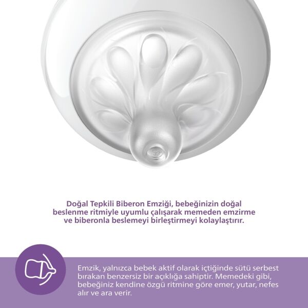Philips Avent Natural Response PP Antikolik Biberon 260 ML 1 Ay+ SCY673/01