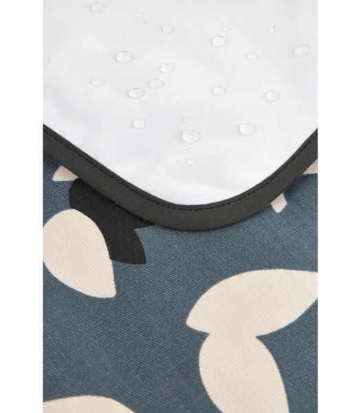 Nobodinoz Hyde Park Alt Değiştirme Pedi  Blue Black Tulips