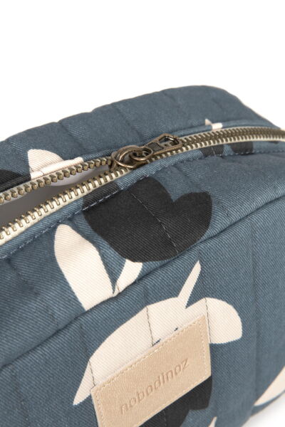 Nobodinoz Hyde Park Mini Çanta, Blue Black Tulips