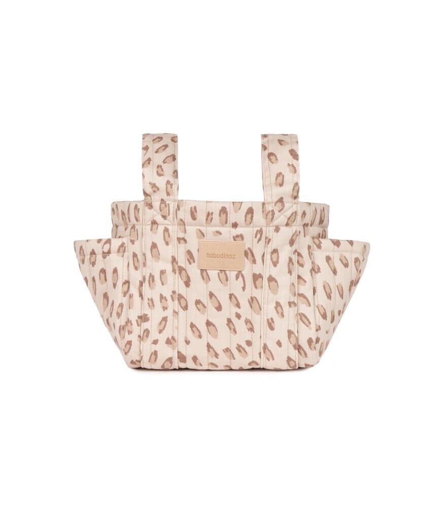 Nobodinoz Hyde Park Bebek Arabası Düzenleyici Çanta, Leonie Latte