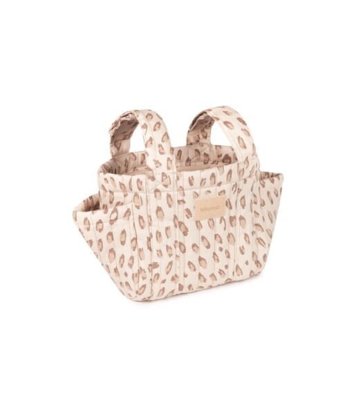 Nobodinoz Hyde Park Bebek Arabası Düzenleyici Çanta, Leonie Latte