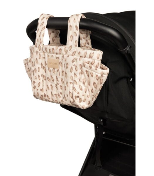 Nobodinoz Hyde Park Bebek Arabası Düzenleyici Çanta, Leonie Latte