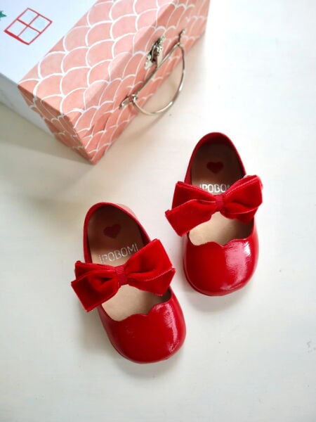 İpobomi Fluffy Red Ayakkabı