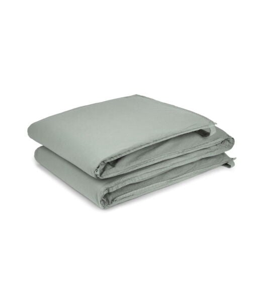 Nobodinoz Wabi Sabi Yatak Koruyucu Nest, Azure