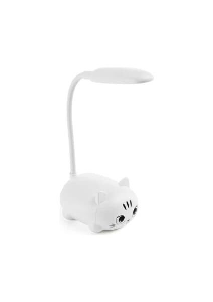 Back2Fun Yavru Kedi LED Lamba Beyaz