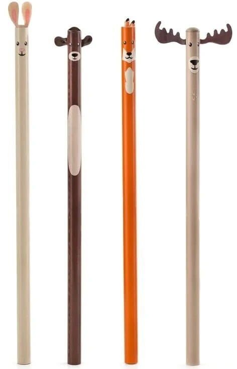 Kikkerland Hayvan Temalı Kurşun Kalem Seti - 4 Adet