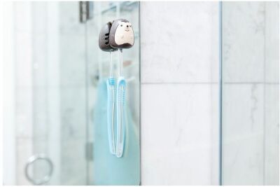 Kikkerland Kirpi Figürlü Diş Fırçası Kabı