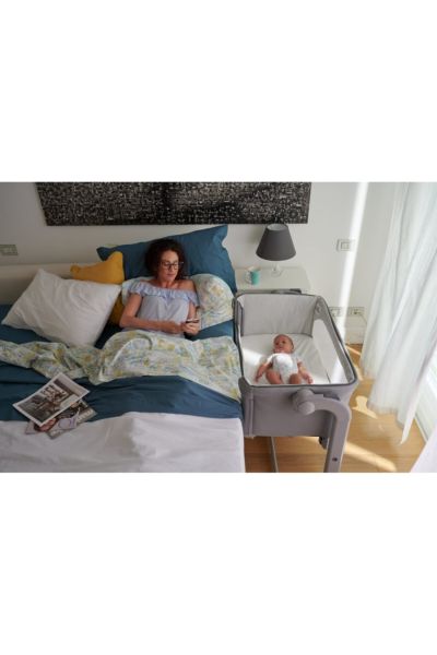 Chicco Next2Me Magic Anne Yanı Beşik - Cool Grey