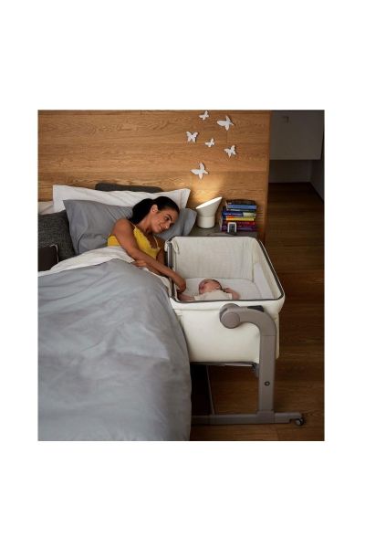 Chicco Next2Me Magic Anne Yanı Beşik - Cool Grey