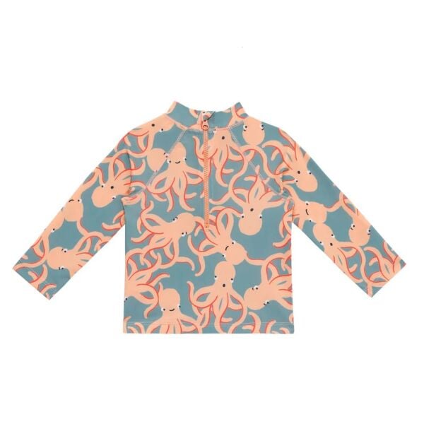 Sand Mother Octopus Boys Rashguard