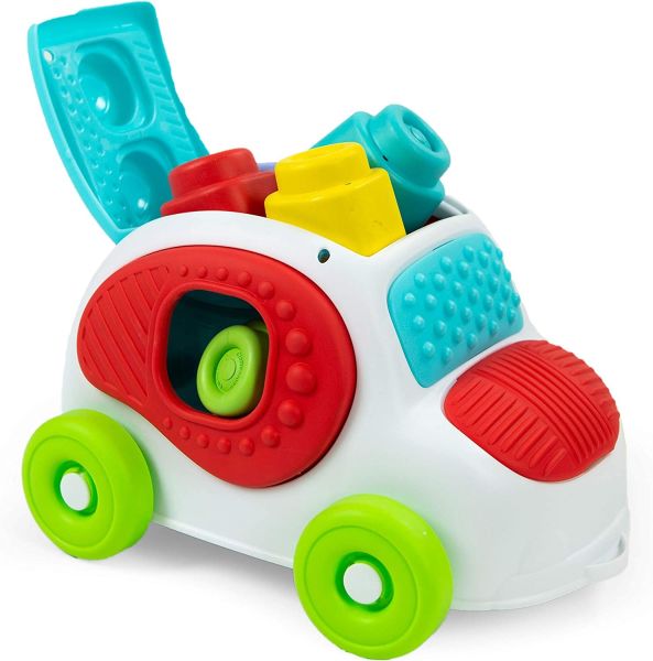 Clementoni Soft Clemmy Yumuşak Blok Duyusal Araba