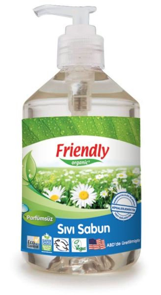 Friendly Organic Sıvı El Sabunu Parfümsüz - 500 ml