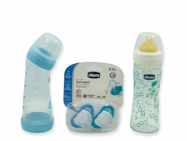 Chicco Bebeğinizin İlk Seti 3'lü Fırsat Paketi - Mavi