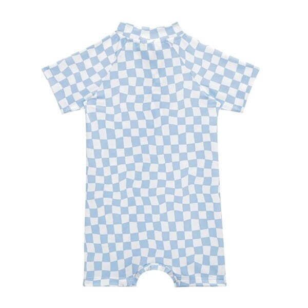 Sand Mother Groovy Checker Playsuit