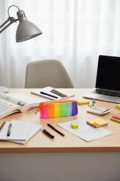 Taros Unıck Color Büyük Boy Silikon Gökkuşağı Kalemlik