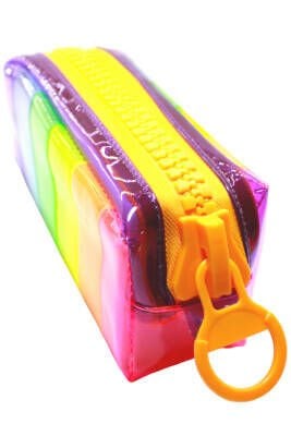 Taros Unıck Color Büyük Boy Silikon Gökkuşağı Kalemlik