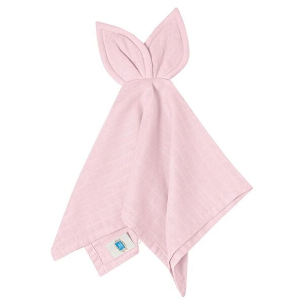Deux Lapins Tavşan Kulaklı Müslin Uyku Arkadaşı - Innocent Pink